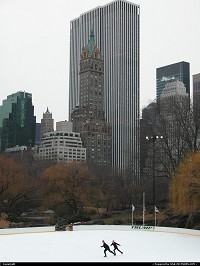 , New York, NY, NYC by a grey day
