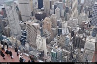 depuis le top of rock, Rockfeller Center