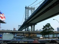 Sous le pont de Brooklyn