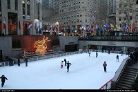 New-york, Rockefeller rink