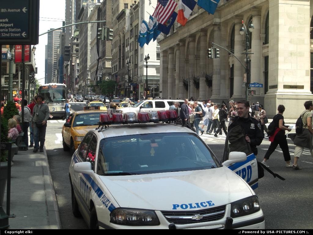 Picture by elki: New York New-york   new york police