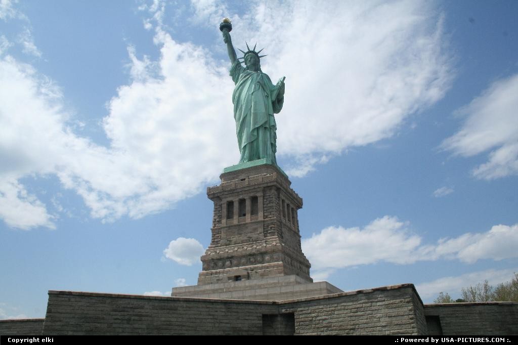 Picture by elki: New York New-york   New york statue of liberty