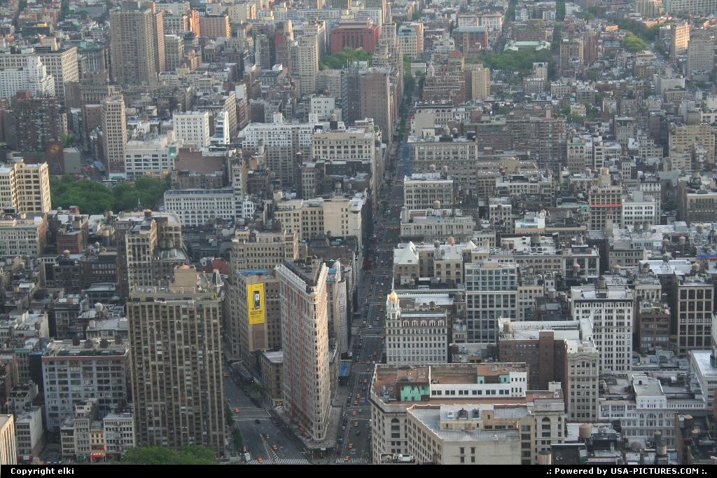 Picture by elki: New York New-york   flatiron building