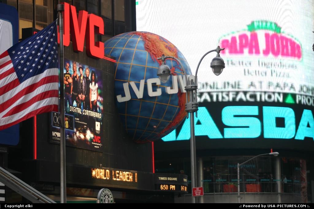 Picture by elki: New York New-york   Time square