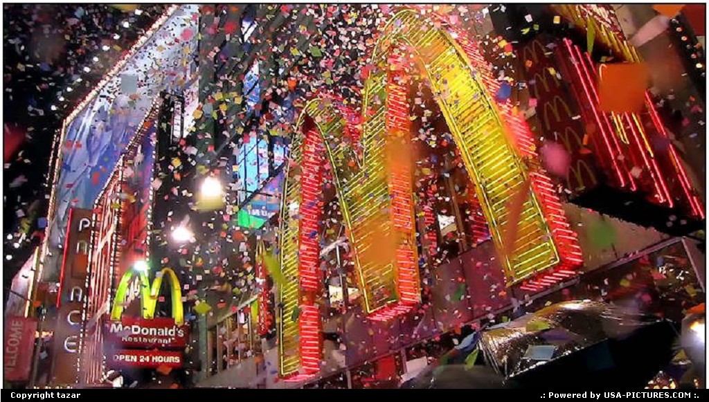 Picture by tazar: Accord New-york   yimes square , new year