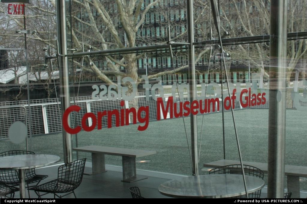 Picture by WestCoastSpirit: Corning New-york   glass, museum, corning inc
