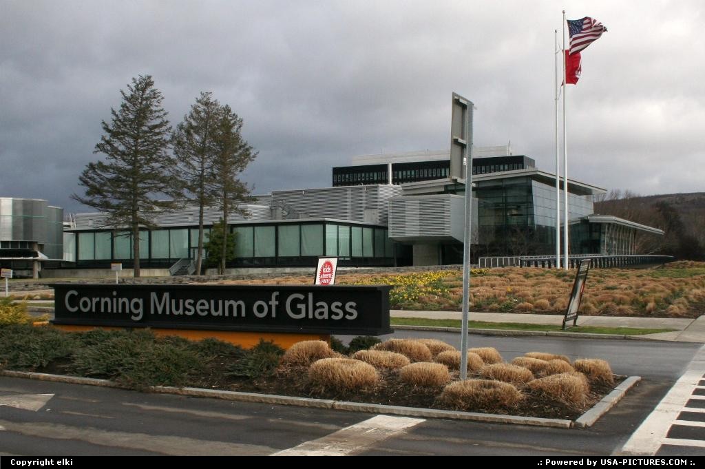 Picture by elki: Corning New-york   corning glass museum
