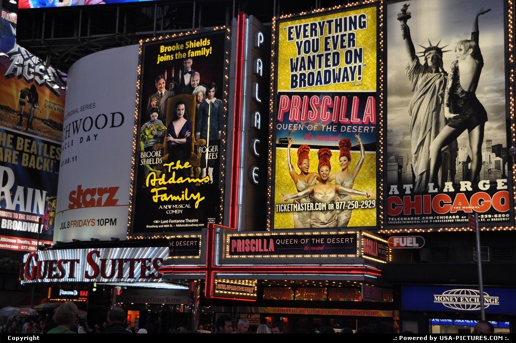 Picture by WestCoastSpirit: New York New-york   light, broadway, show, NYC, lady liberty