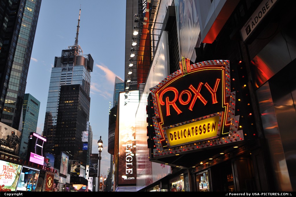 Picture by WestCoastSpirit: New York New-york   times square, jfk, nyc, new york city, neons