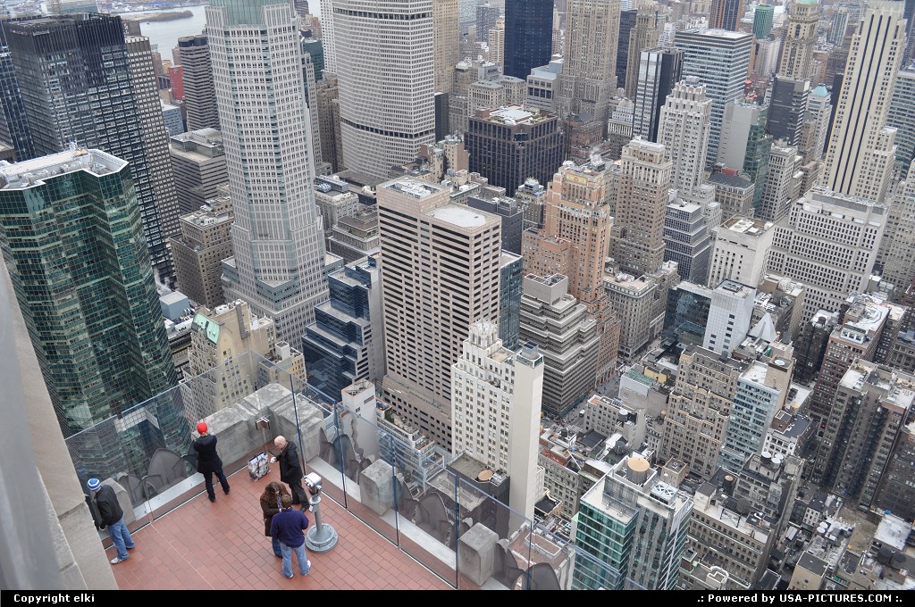 Picture by elki: New York New-york   top of the rock