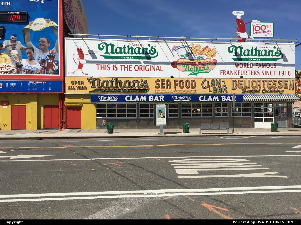 Picture by elki: New York New-york   coney island