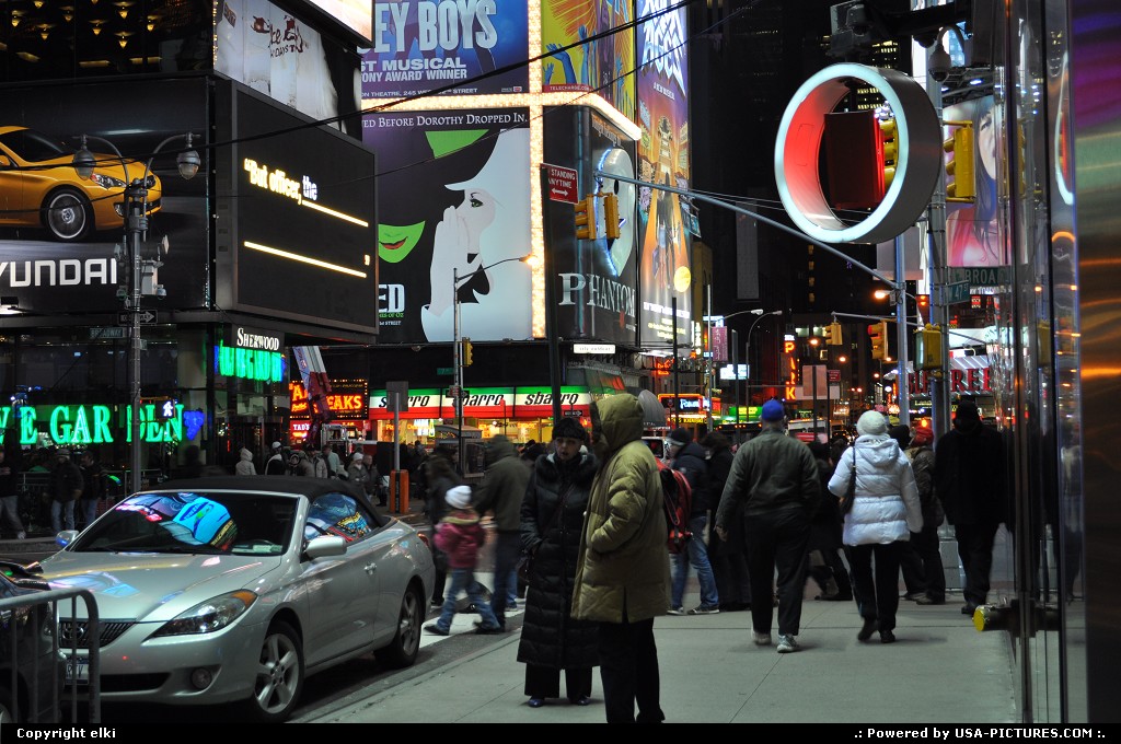 Picture by elki: New York New-york   Times Square 