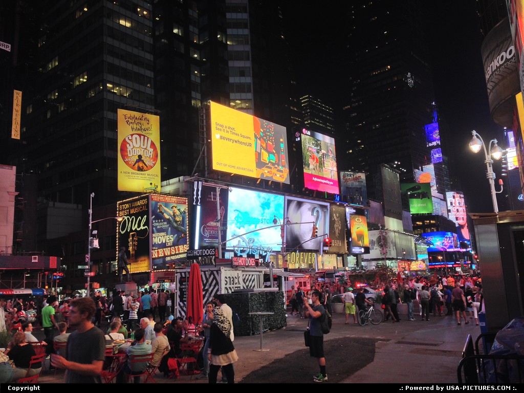 Picture by elki: New York New-york   times square, new york
