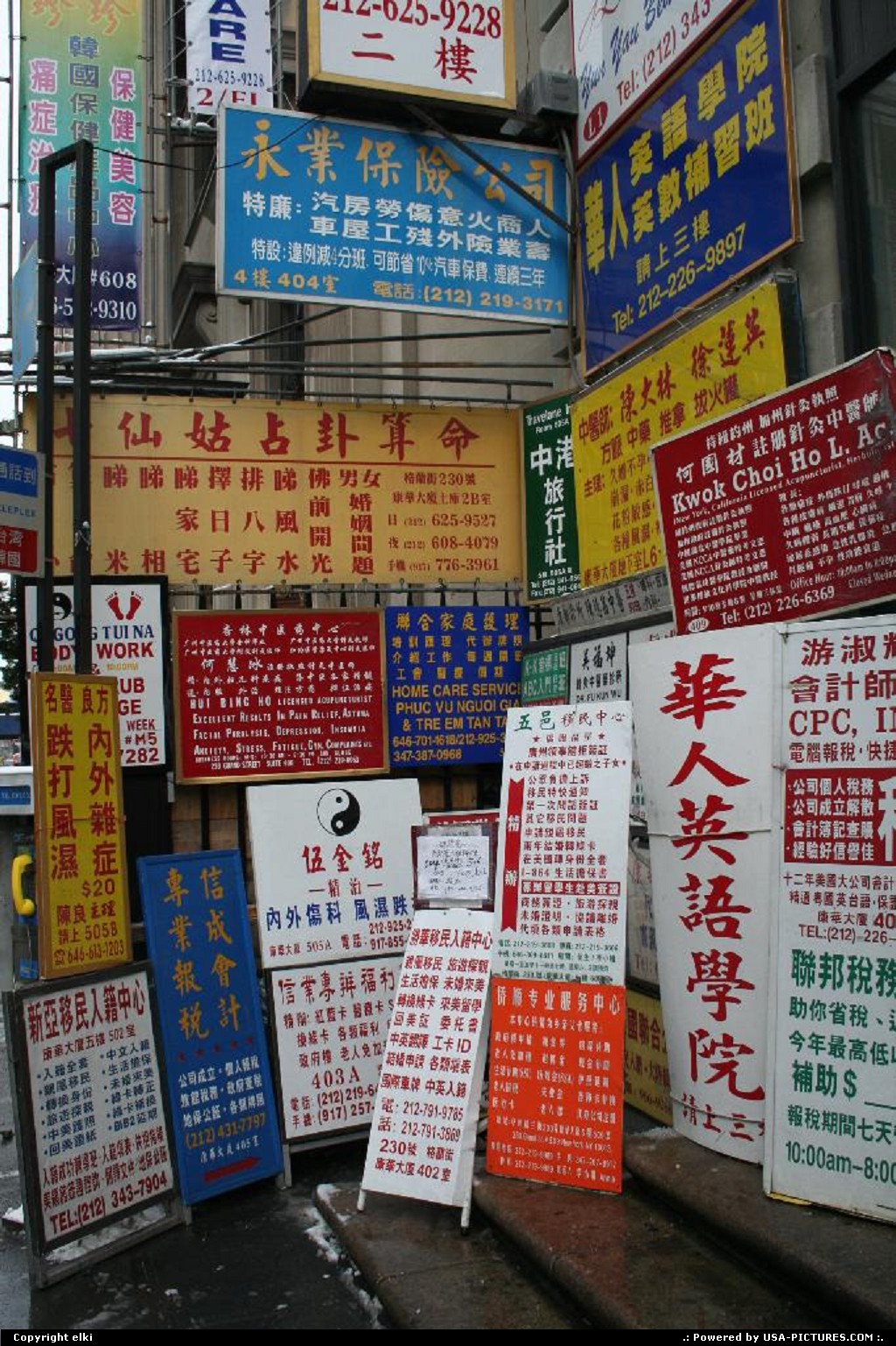Picture by elki: New York New-york   chinatown new york
