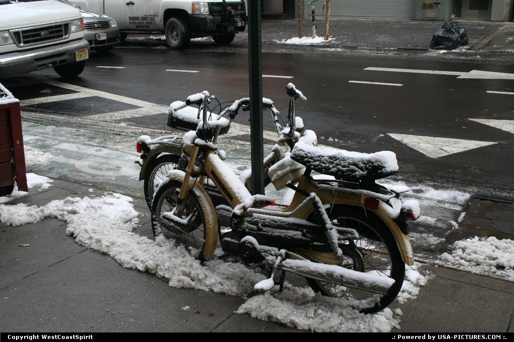 Picture by WestCoastSpirit: New York New-york   moto, moped, chinatown