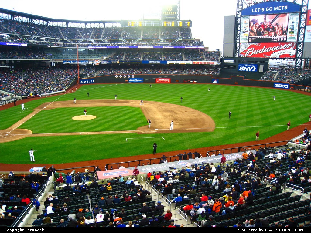 Picture by TheKnock: New York New-york   Citi Field 'baseball stadium' - NY