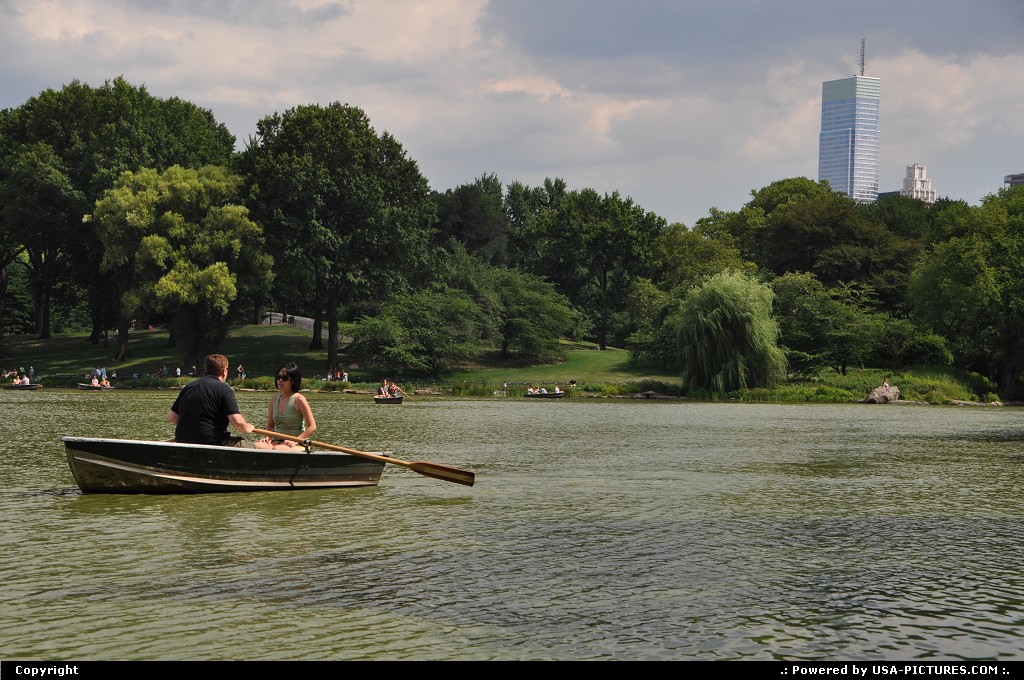 Picture by WestCoastSpirit: New york New-york   central park, NYC, time square, boat, lake