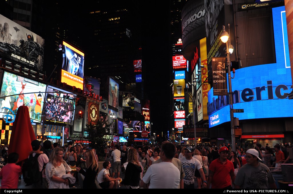 Picture by WestCoastSpirit: New york New-york   times square, jfk, nyc, new york city, neons