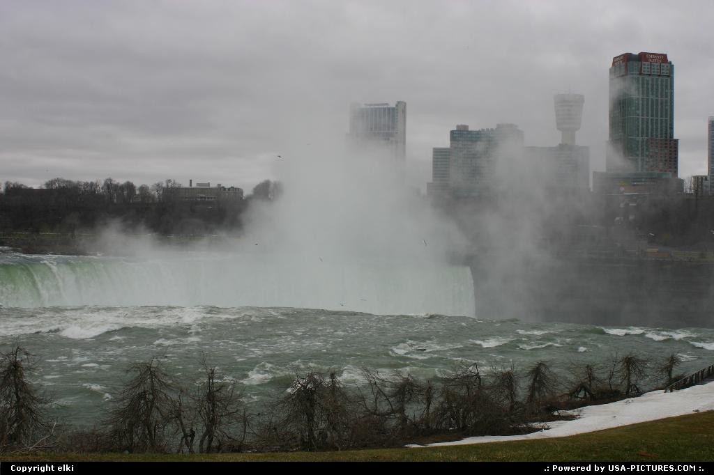Picture by elki: Niagara Falls New-York   les chutes du niagara