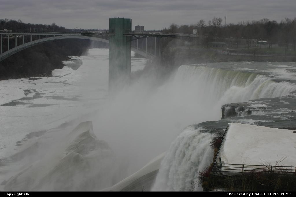 Picture by elki: Niagara Falls New-york   Niagara falls, us side