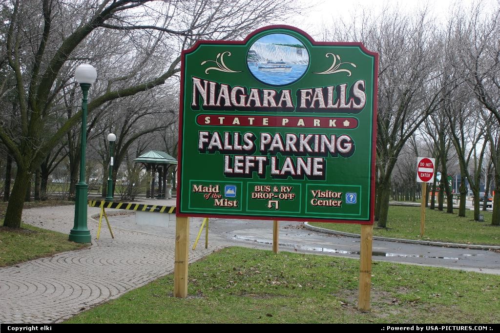 Picture by elki: Niagara Falls New-york   Niagara falls parc entrance