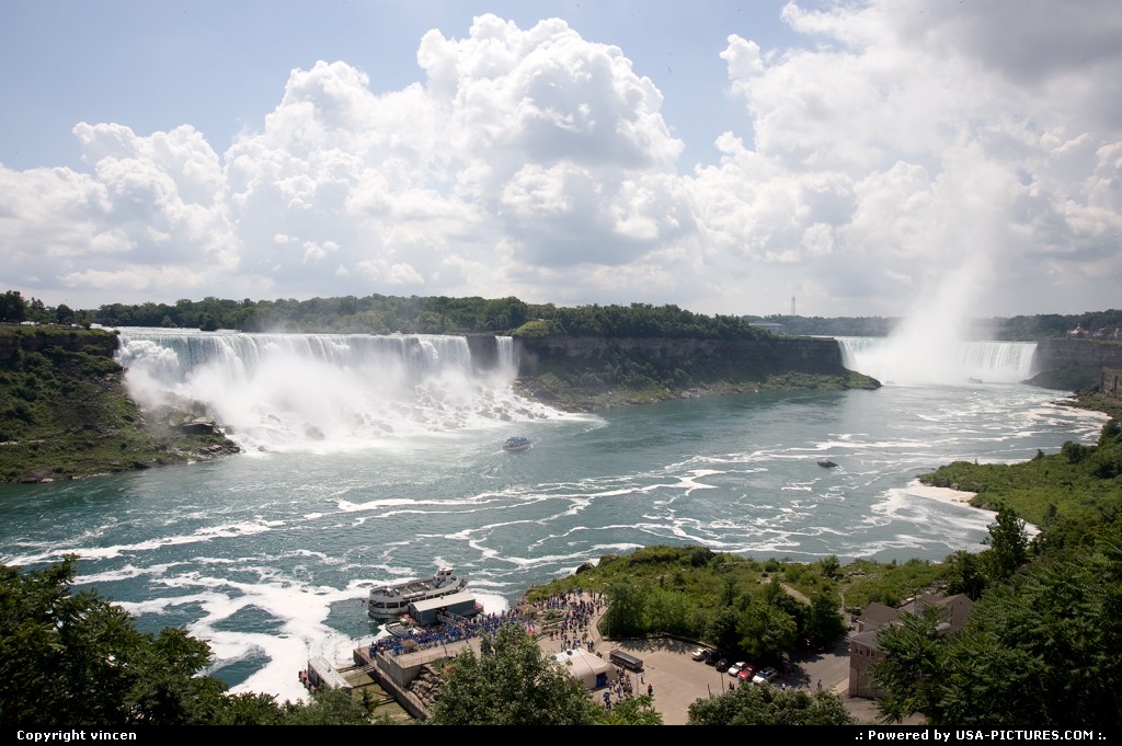 Picture by vincen: Niagara Falls New-york   