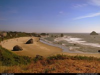 Oregon, Big Rocks at the Beach, Bandon Beach