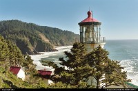 Overview of the Heceta Lighthouse