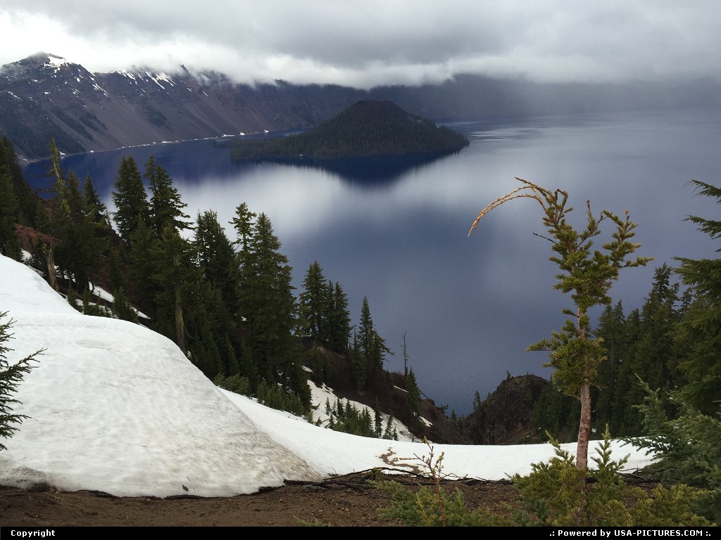 Picture by WestCoastSpirit:  Oregon Crater Lake  crater, lake, nps