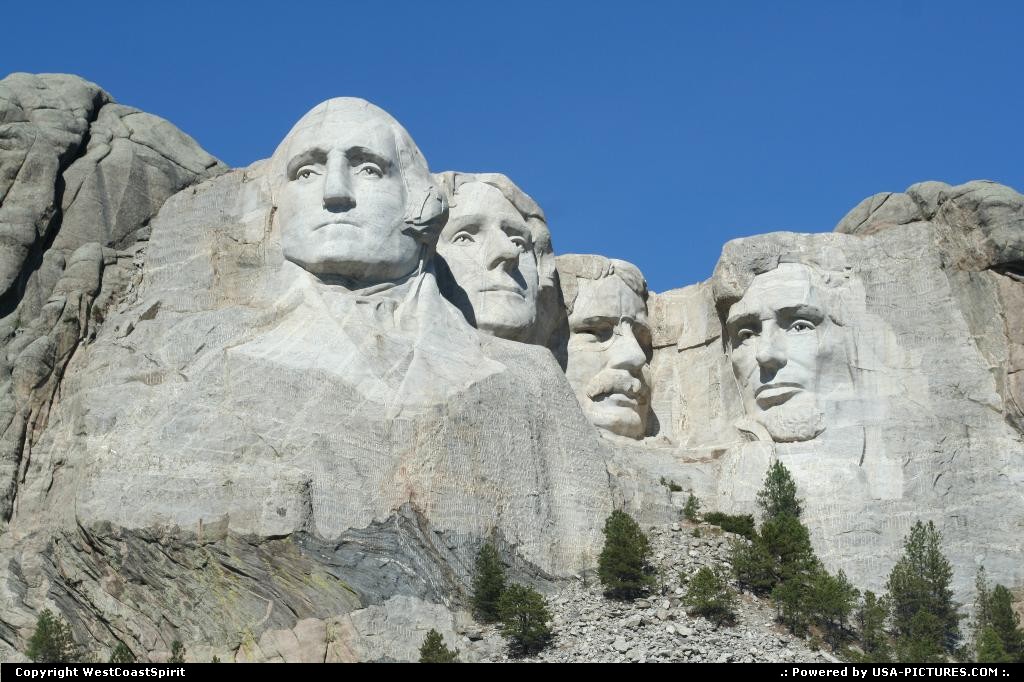Picture by WestCoastSpirit: Not in a city South-dakota   mount rushmore, black hills