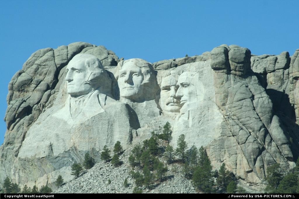 Picture by WestCoastSpirit: Not in a city South-dakota   mount rushmore, black hills
