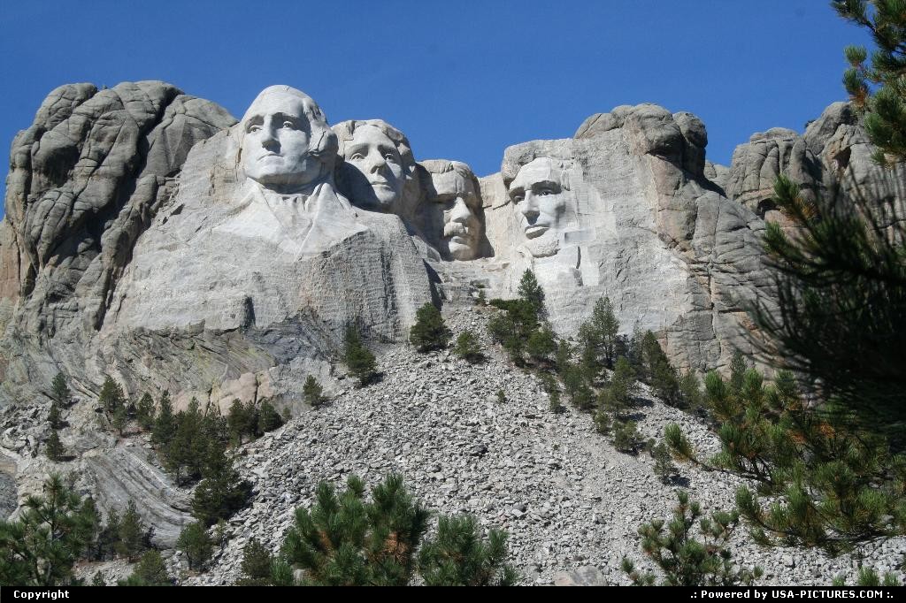 Picture by WestCoastSpirit: not in a city South-dakota   mount rushmore, black hills