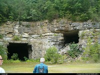 mining cave just outside Jamestown, TN.