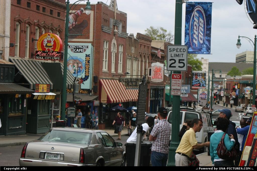 Picture by elki: Memphis Tennessee   memhis beale street