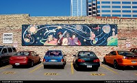 Photo by LoneStarMike | Austin  downtown, mural