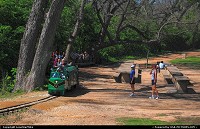The Zilker Zephyr - a kiddie train that runs through Zilker Park. Zilker Park was named for Andrew Zilker, an early Austin resident who later donated his land to the City of Austin for this park.