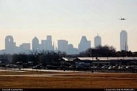 Dallas : Dallas Skyline from Dallas Love Field