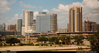 Photo by LoneStarMike | Dallas  downtown, skyline, skyscraper, highway
