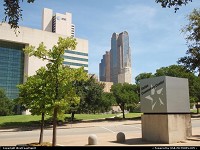 Dallas convention Center in downtown