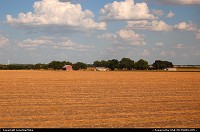 Not in a City : Rural farm in Central Texas. Photographed from Amtrak's Texas Eagle
