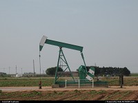Texas, Oil well outside of Post, TX