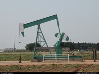 Post : Oil Well outside of Post, TX