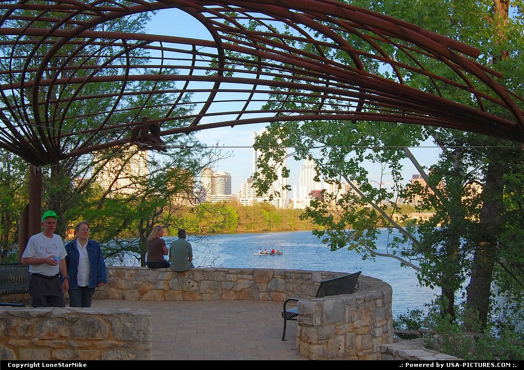 Picture by LoneStarMike: Austin Texas   observation, skyline, park, trail