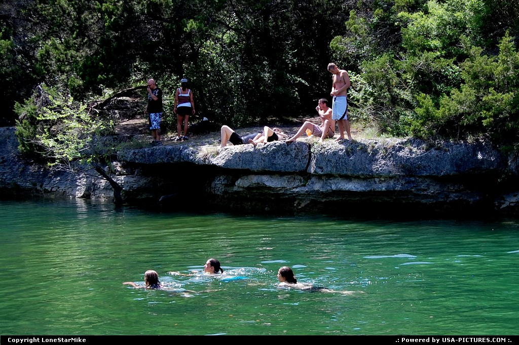 Picture by LoneStarMike: Austin Texas   creek, greenbelt, swimmers
