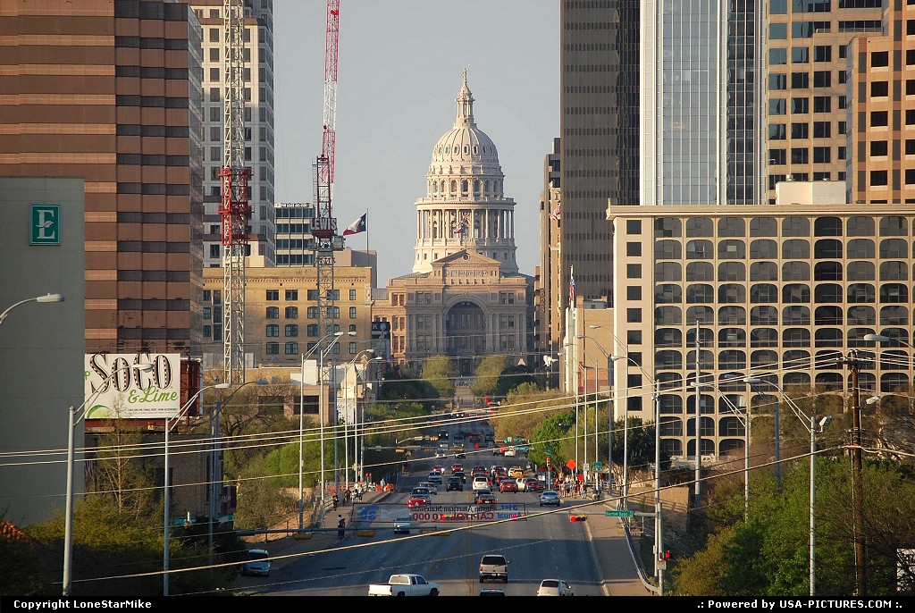 Picture by LoneStarMike: Austin Texas   downtown, skyscraper, capitol