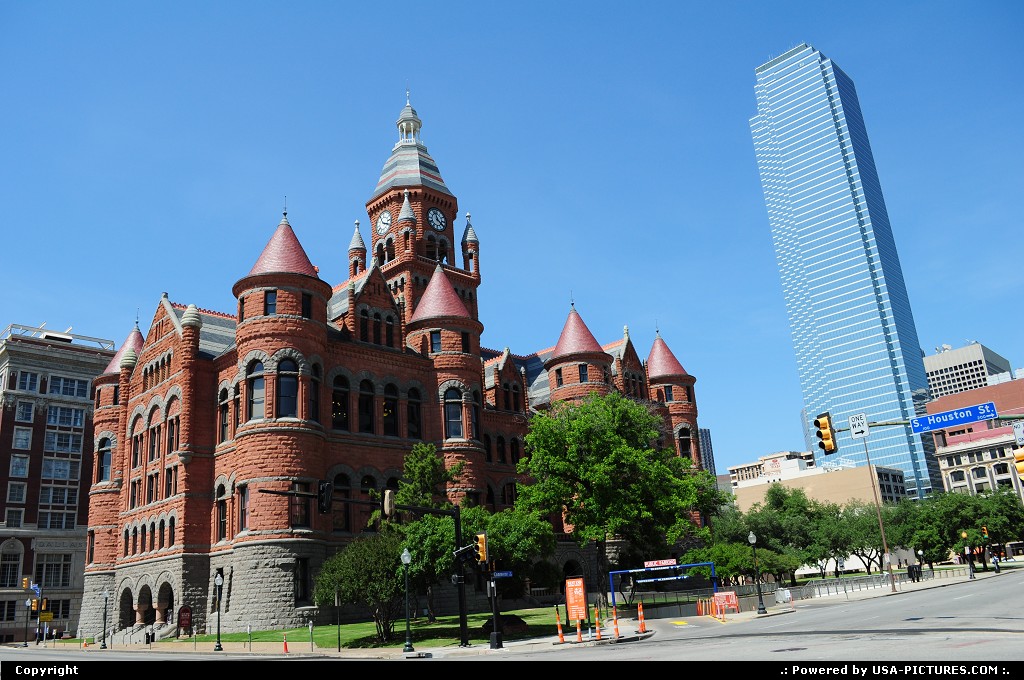 Picture by elki: Dallas Texas   Dallas old court of justice