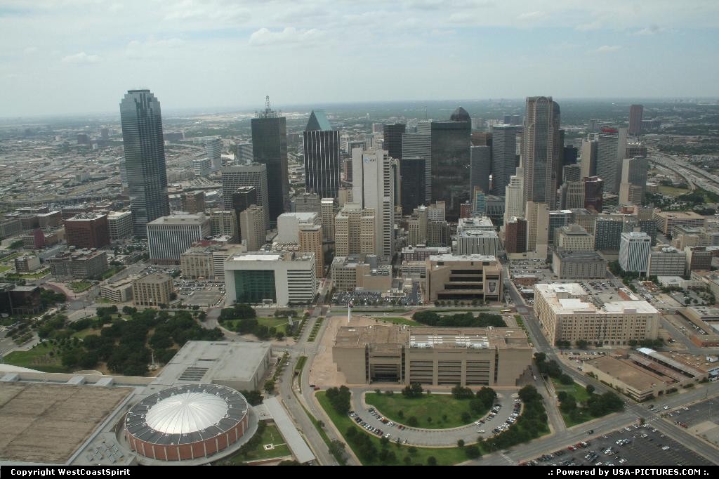 Picture by WestCoastSpirit: Dallas Texas   skyline, building, skyscraper