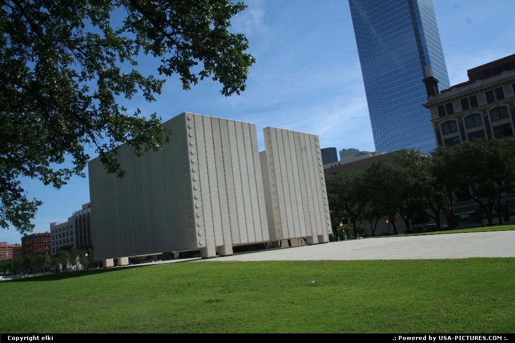 Picture by elki: Dallas Texas   jfk monument dallas