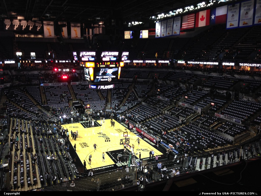 Picture by WestCoastSpirit: San Antonio Texas   basket, NBA, tony parker, at&t, playoffs