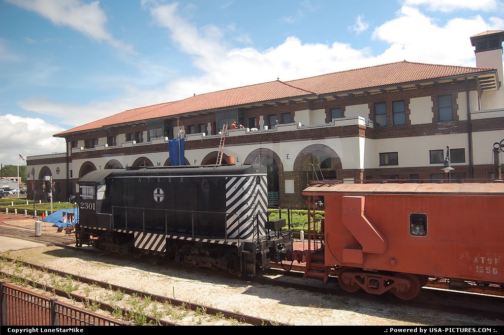 Picture by LoneStarMike: Temple Texas   depot, train